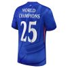 25/26 Chelsea #25 World Champions Football Jersey Shirt