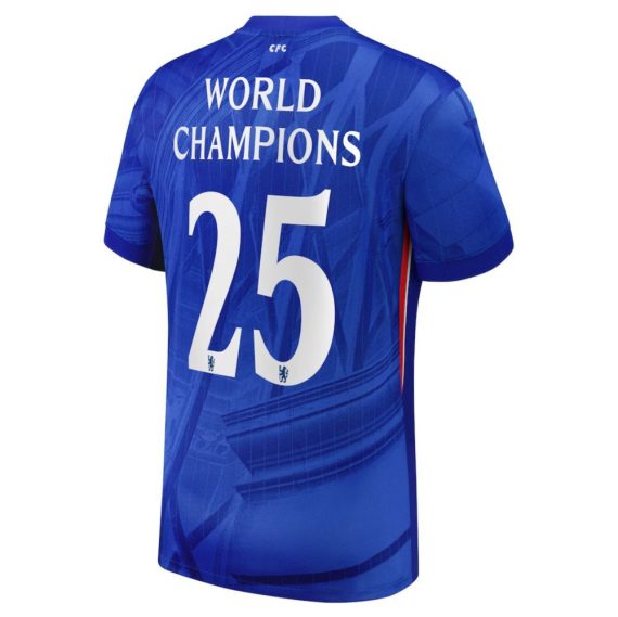 25/26 Chelsea #25 World Champions Football Jersey Shirt