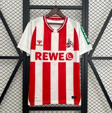 25/26 FC Koln Home Football Jersey