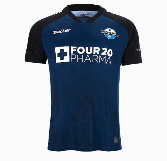 24/25 Paderborn Home Football Shirt Kids Size Suit