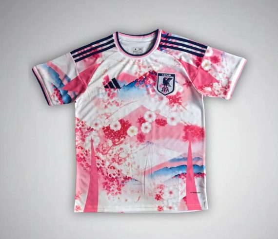 2024 Japan Fuji Bloom Special Edition Pink Football Shirt