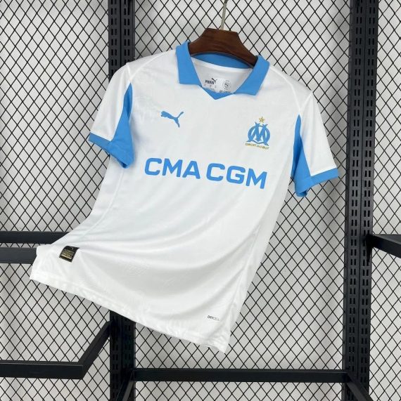 25/26 Marseille Home Football Shirt