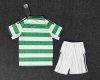 25/26 Celtic Home Football Shirt Kids Size Suit (Advertise)