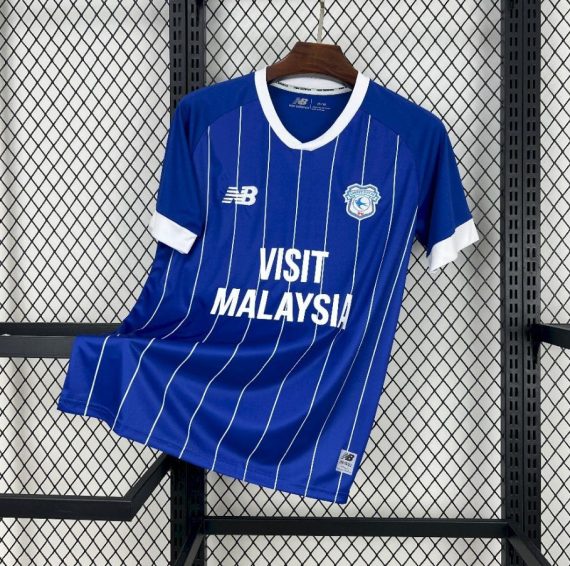 25/26 Cardiff City Home Football Shirt