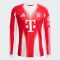 25/26 Long Sleeve Bayern Munich Home Football Shirt