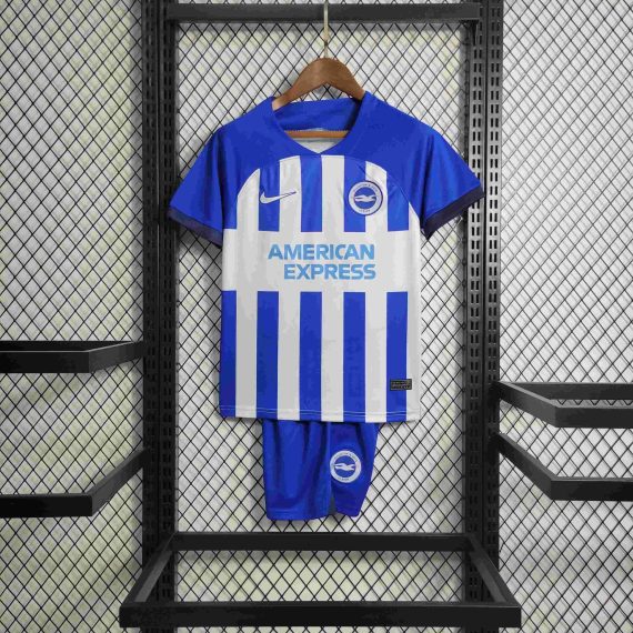 2023/2024 Brighton Home Football Shirt Kids Size Suit