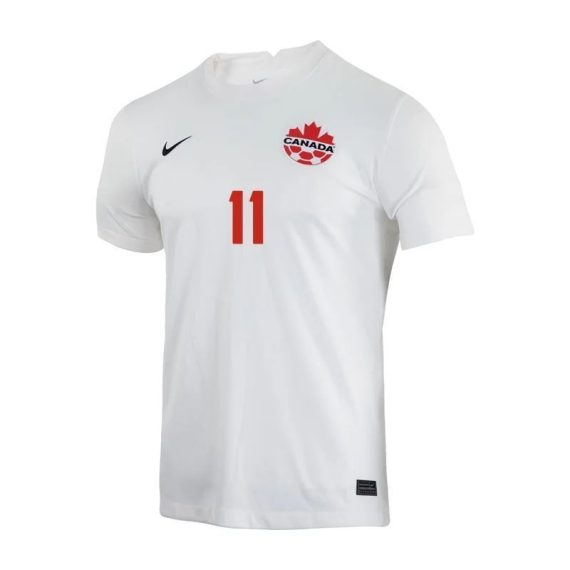 2022 Tajon Buchanan #11 Canada Away Jersey