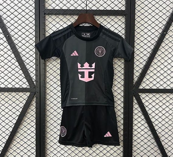 25/26 Inter Miami Away Football Shirt Kids Size Suit