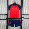 2026 Spain Home Football Shirt Kids Size Suit