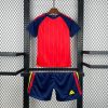 2026 Spain Home Football Shirt Kids Size Suit