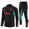 23/24 Manchester United Black Training Tracksuit