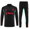 23/24 Manchester United Black Training Tracksuit