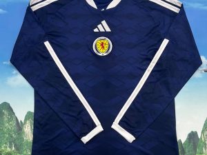 26/27 Long Sleeve Scotland Home Football Shirt