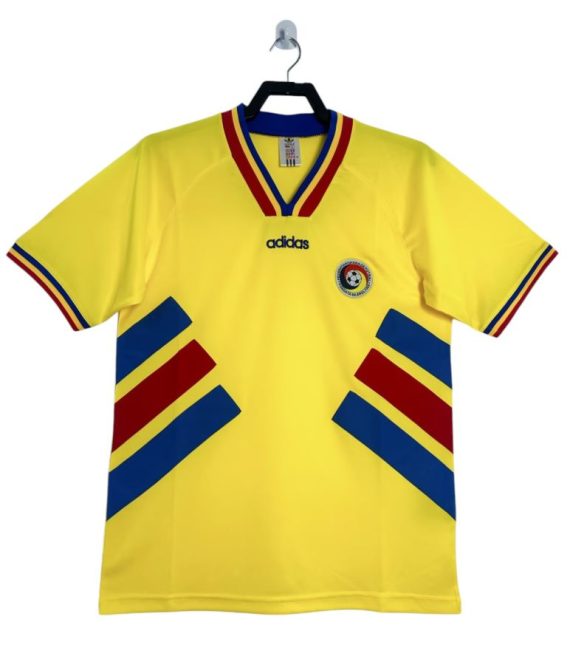 1994 Retro Romania Home Football Shirt