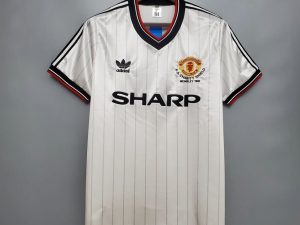 82/84 Retro Manchester United Away Football Shirt
