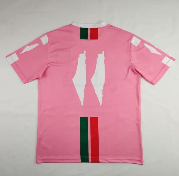 25/26 Palestine Pink Rose Football Shirt