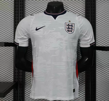 26/27 Player Version England Home Football Shirt