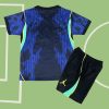 26/27 Brazil Away Football Shirt Kids Size Suit