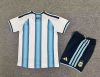 26/27 Argentina Home Football Shirt Kids Size Suit