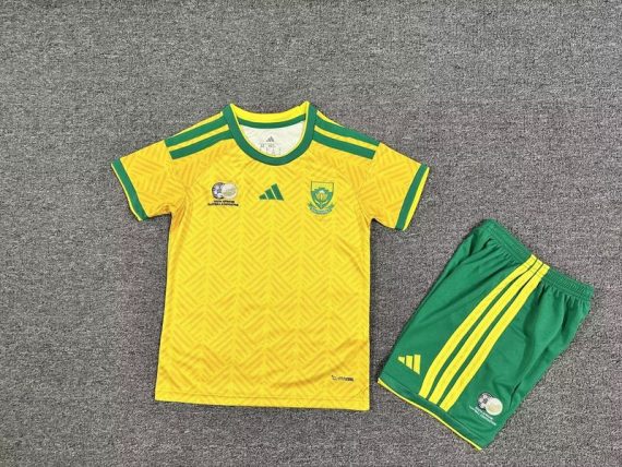 26/27 South Africa Home Football Shirt Kids Size Suit