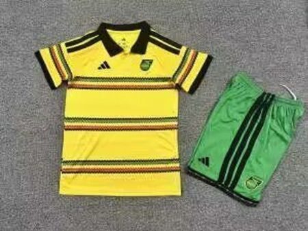 26/27 Jamaica Home Football Shirt Kids Size Suit