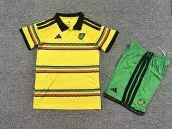 26/27 Jamaica Home Football Shirt Kids Size Suit