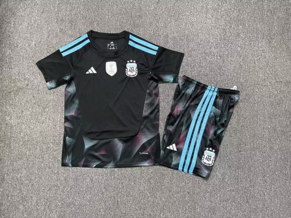 26/27 Argentina Goalkeeper Football Shirt Kids Size Suit