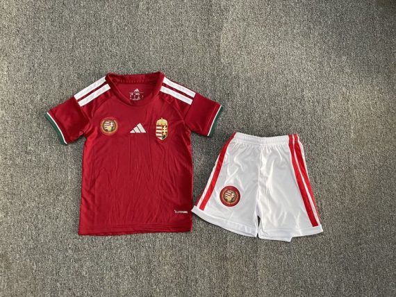 26/27 Hungary Home Football Shirt Kids Size Suit