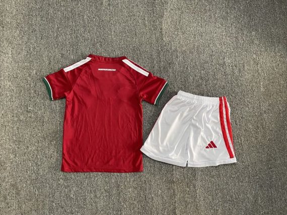 26/27 Hungary Home Football Shirt Kids Size Suit