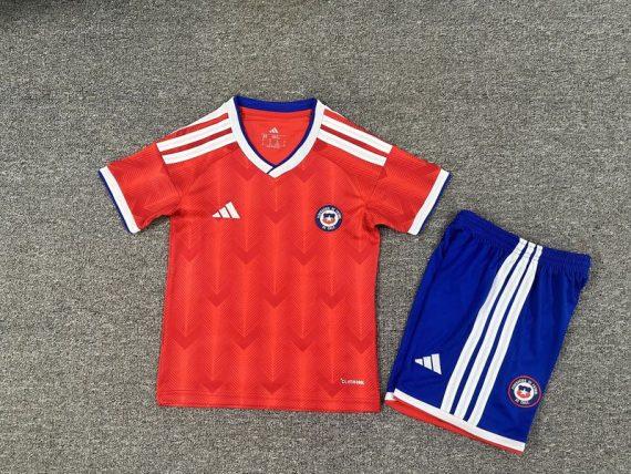 26/27 Chile Home Football Shirt Kids Size Suit