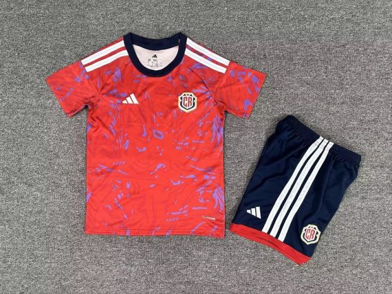26/27 Costa Rica Home Football Shirt Kids Size Suit