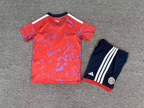 26/27 Costa Rica Home Football Shirt Kids Size Suit