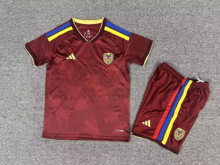 26/27 Venezuela Home Football Shirt Kids Size Suit