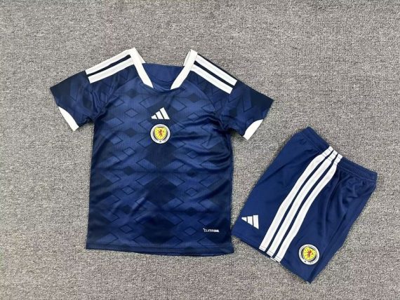 26/27 Scotland Home Football Shirt Kids Size Suit