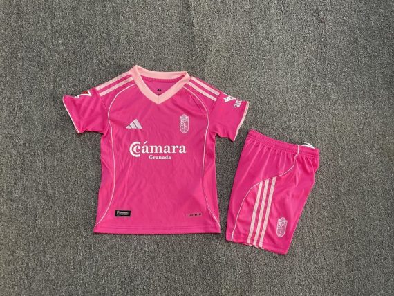 25/26 Granada Second Away Football Shirt Kids Size Suit