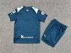 25/26 Deportivo Alaves Second Away Football Shirt Kids Size Suit