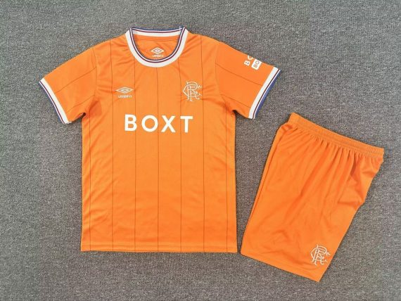 25/26 Glasgow Rangers Third Away Football Shirt Kids Size Suit