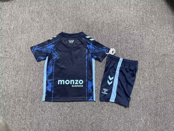 25/26 Coventry City Second Away Football Shirt Kids Size Suit