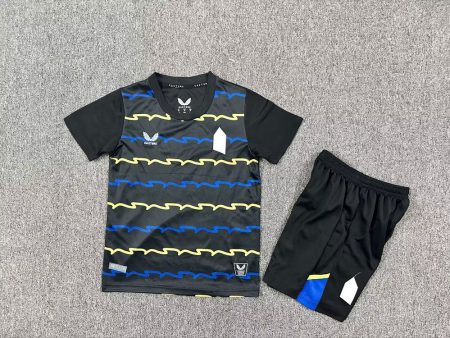 25/26 Everton Second Away Football Shirt Kids Size Suit