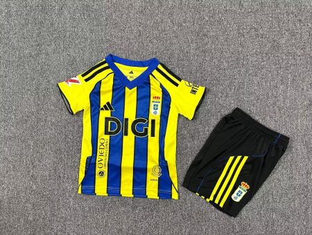 25/26 Real Oviedo Away Football Shirt Kids Size Suit