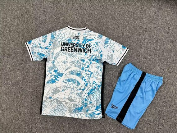 25/26 Charlton Athletic Away Football Shirt Kids Size Suit
