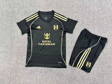 25/26 Fulham Second Away Football Shirt Kids Size Suit