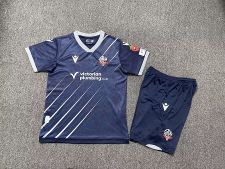 25/26 Bolton Wanderers Away Football Shirt Kids Size Suit