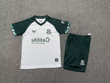 25/26 Middlesbrough Second Away Football Shirt Kids Size Suit