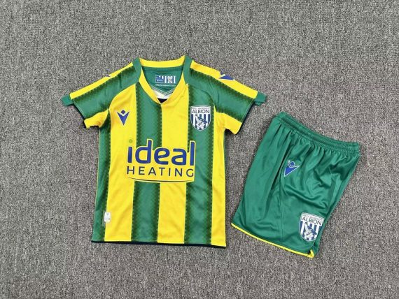 25/26 West Bromwich Albion Away Football Shirt Kids Size Suit
