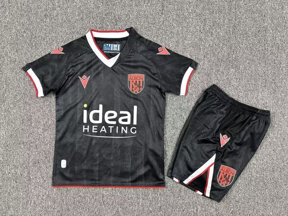 25/26 West Bromwich Albion Second Away Football Shirt Kids Size Suit
