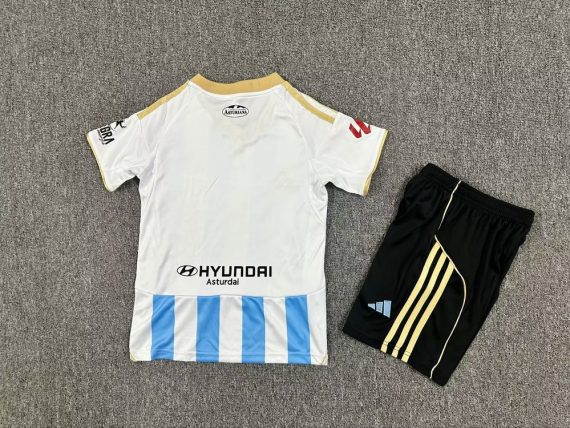 25/26 Real Oviedo Second Away Football Shirt Kids Size Suit