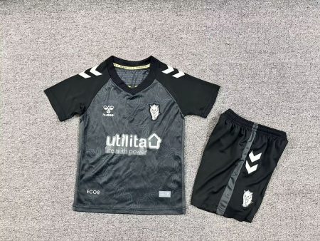 25/26 Sunderland Second Away Football Shirt Kids Size Suit