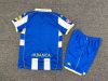 25/26 Deportivo La Coruna Home Football Shirt Kids Size Suit