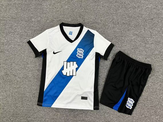 25/26 Birmingham City Away Football Shirt Kids Size Suit
